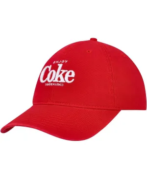 Men's Red Adjustable Coca-Cola Ballpark American Needle Cap