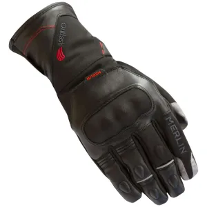 Merlin Saros Waterproof Leather Outlast Gloves - Black