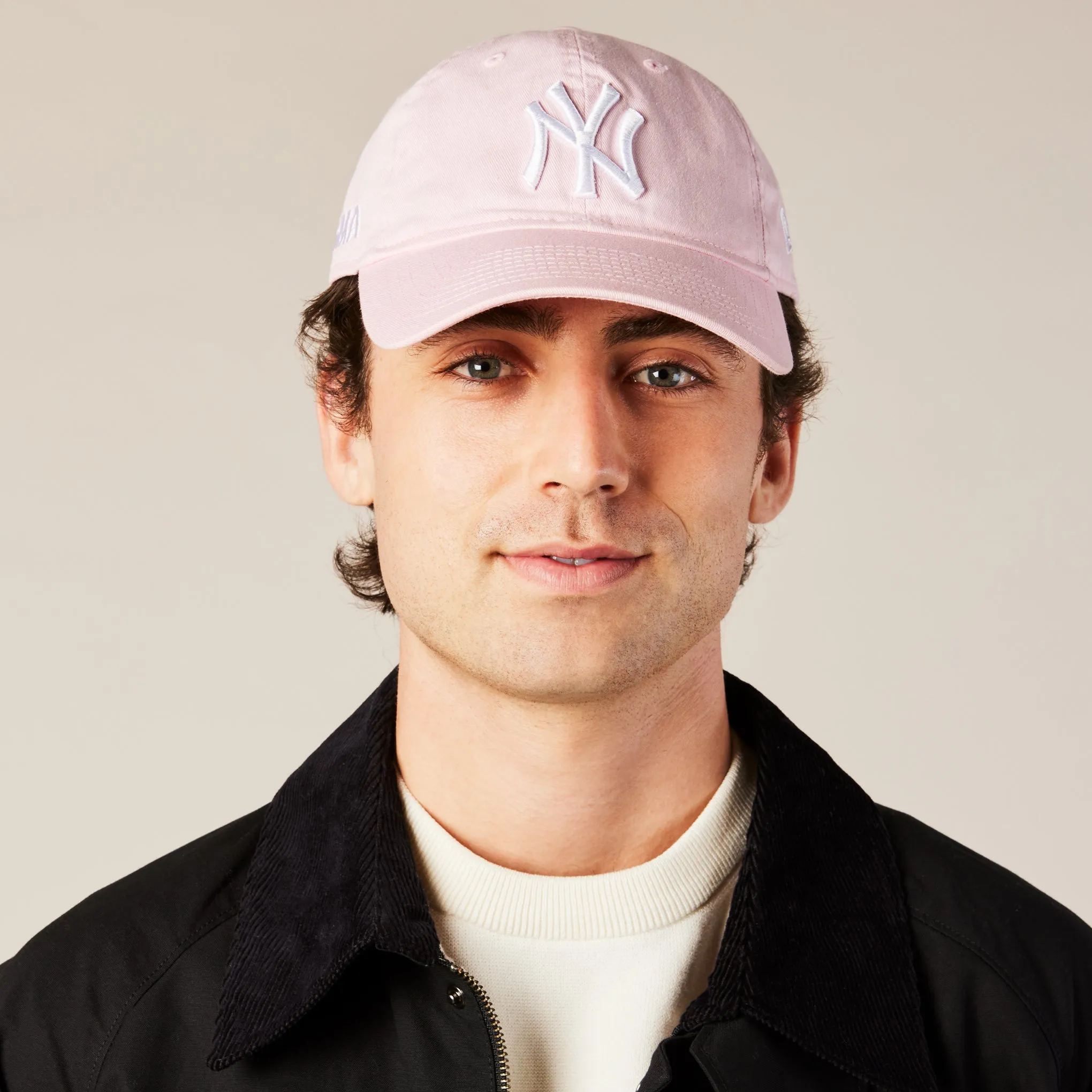 MoMA NY Yankees Adjustable Baseball Cap - Pink