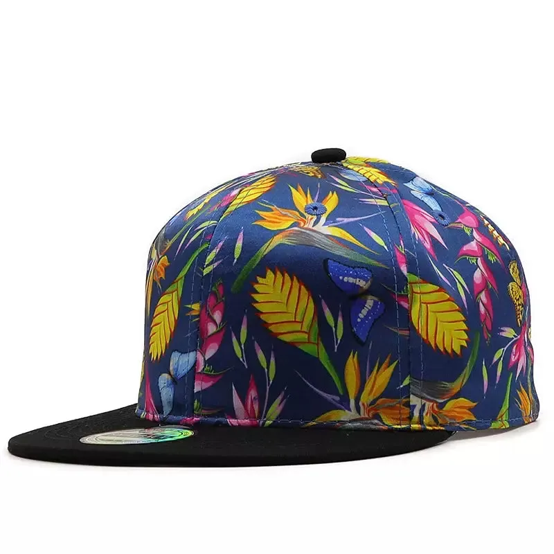 Mystic Leaves Snapback Cap