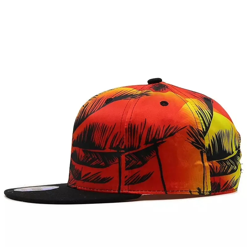 Mystic Leaves Snapback Cap