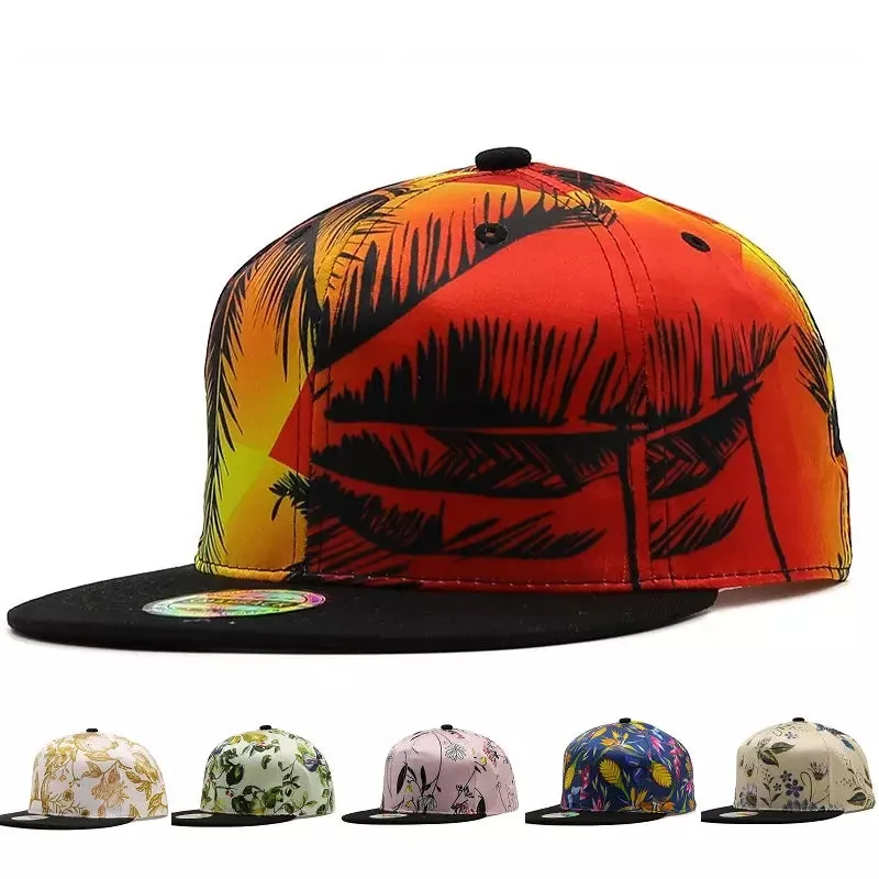 Mystic Leaves Snapback Cap