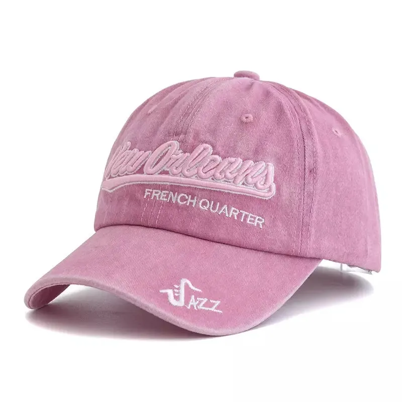 New Orleans French Quarter Jazz Baseball Cap