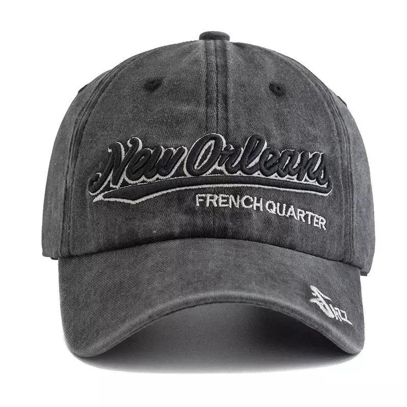 New Orleans French Quarter Jazz Baseball Cap