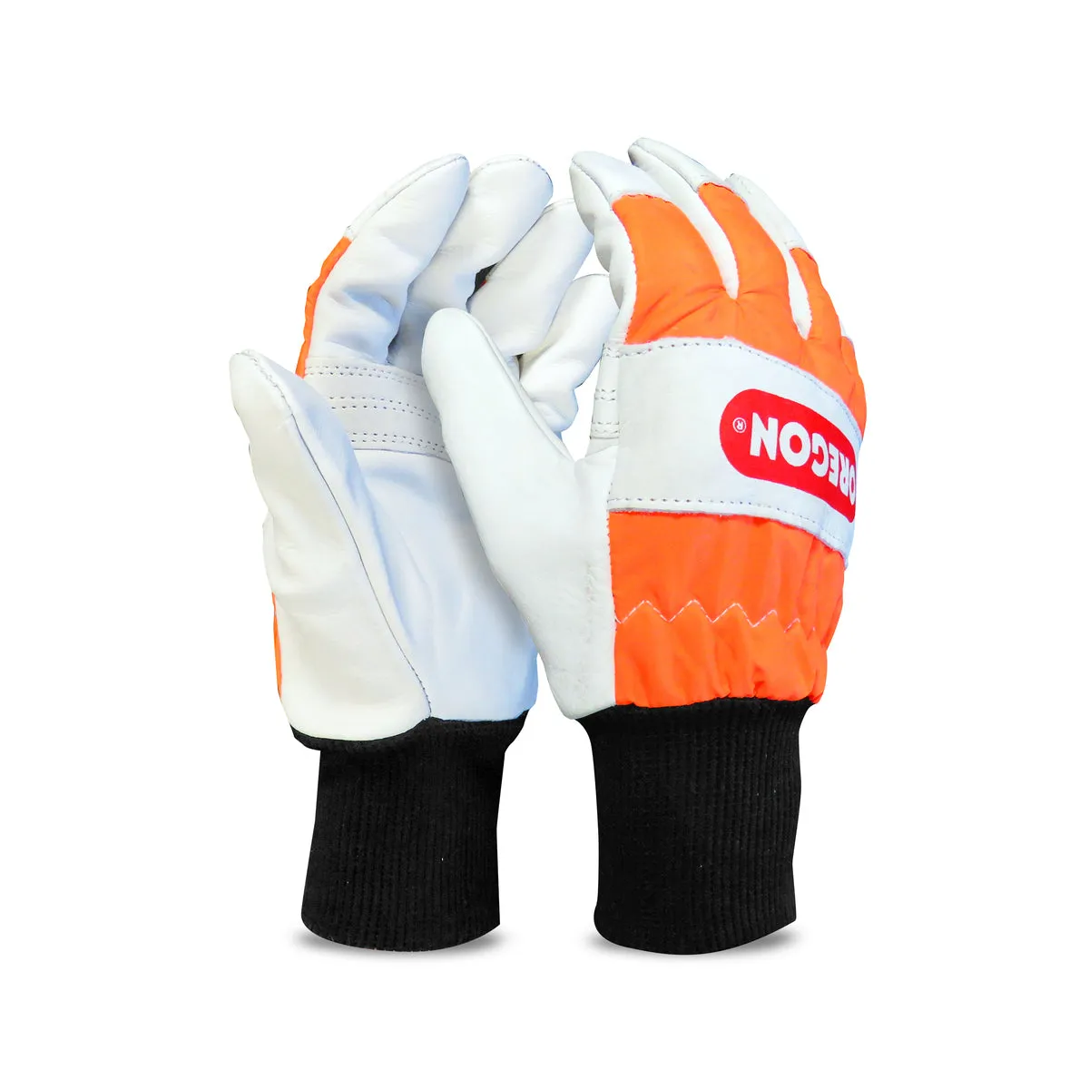 Oregon Chainsaw Left-Hand Protection Leather Gloves