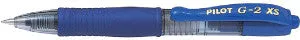 PILOT BL-G2-XS5-L MINI PEN BLUE