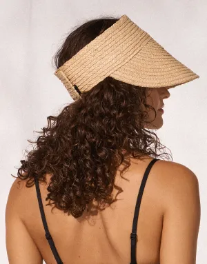 Raffia Visor