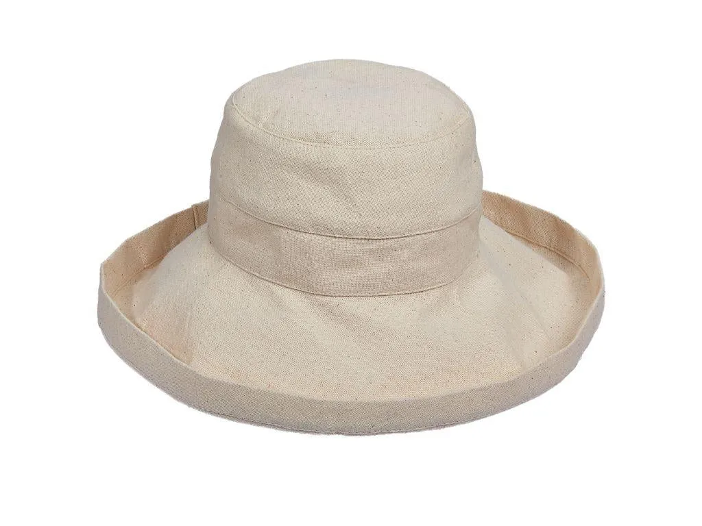 Scala Giana Cotton Upturn Sun Hat