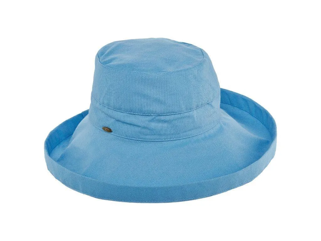 Scala Giana Cotton Upturn Sun Hat