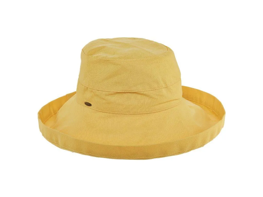 Scala Giana Cotton Upturn Sun Hat