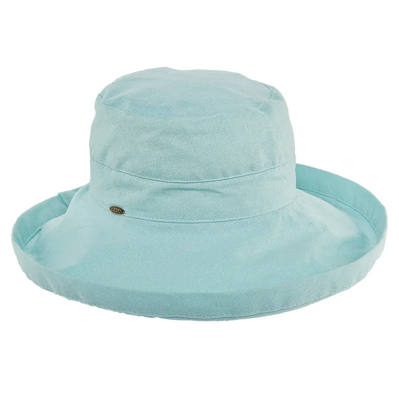 Scala Giana Cotton Upturn Sun Hat