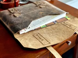 The Gunslinger - Rustic Document Holder Portfolio