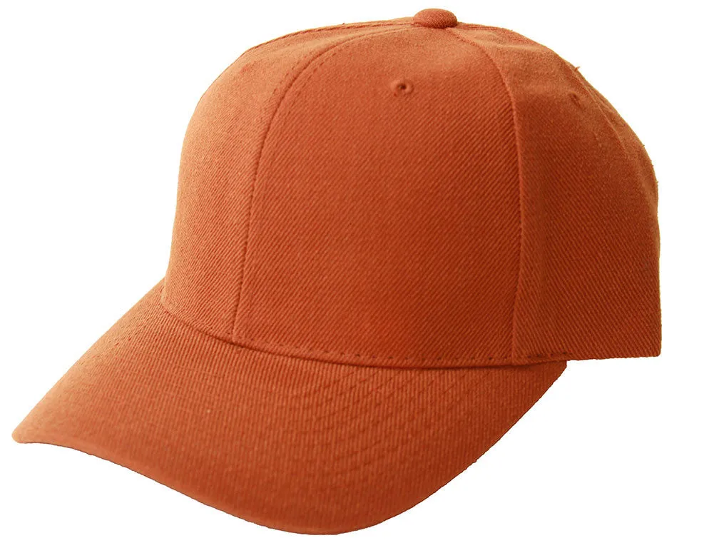 TopHeadwear Blank Baseball Hat Adjustable Hook and Loop Closure