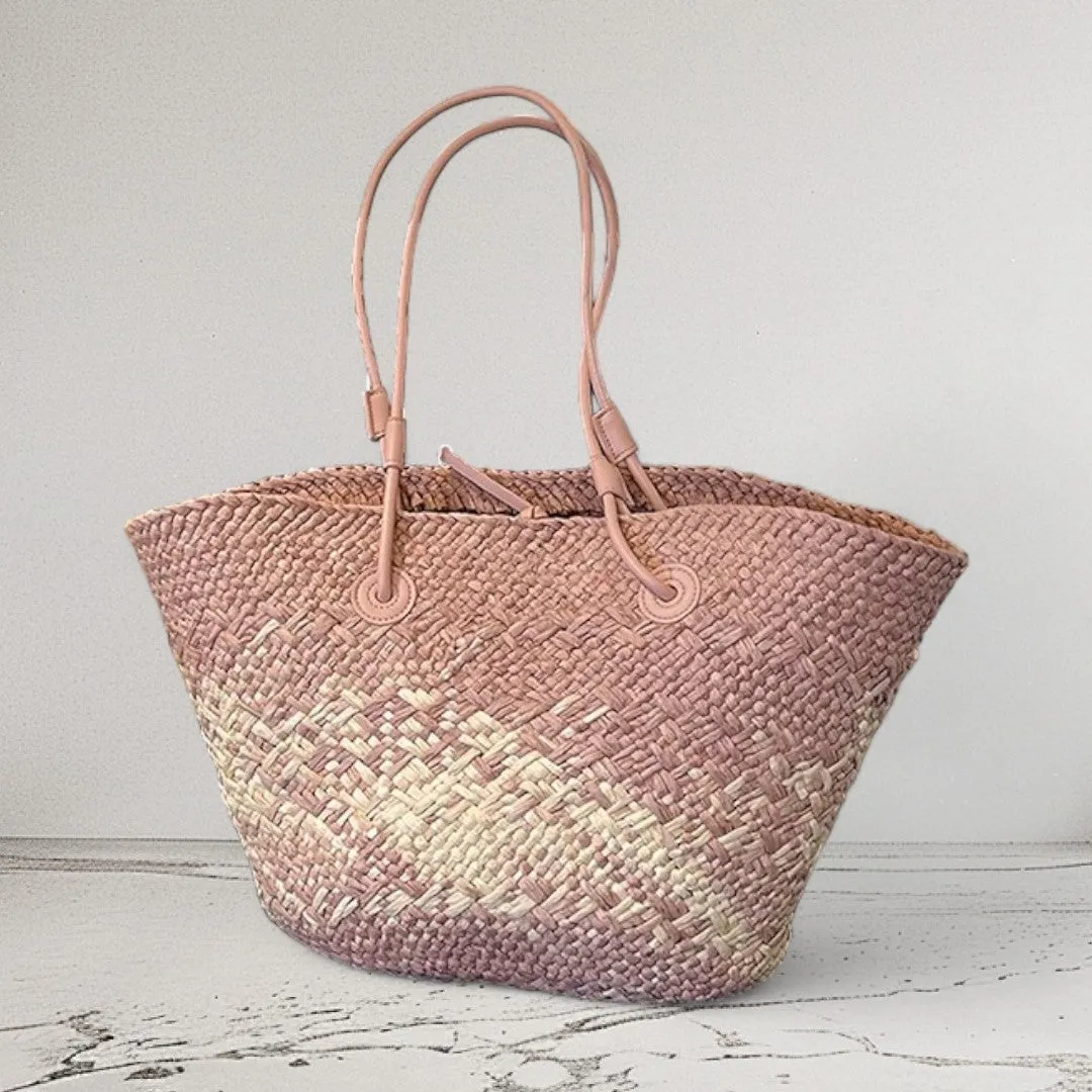 Tote Beach Bag - Pink