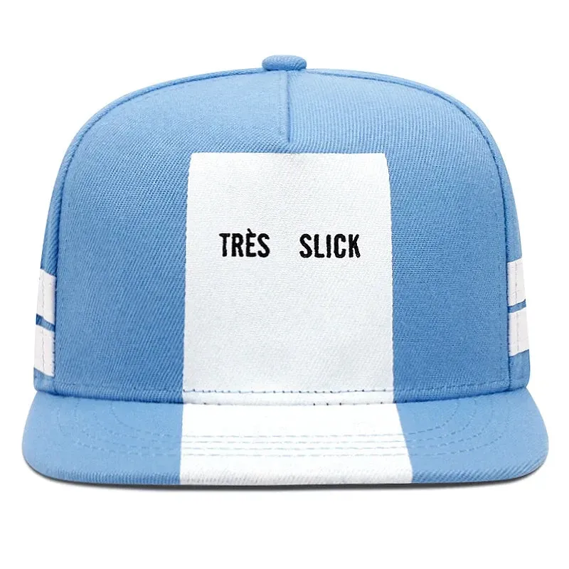 Tres Slick Snapback Cap