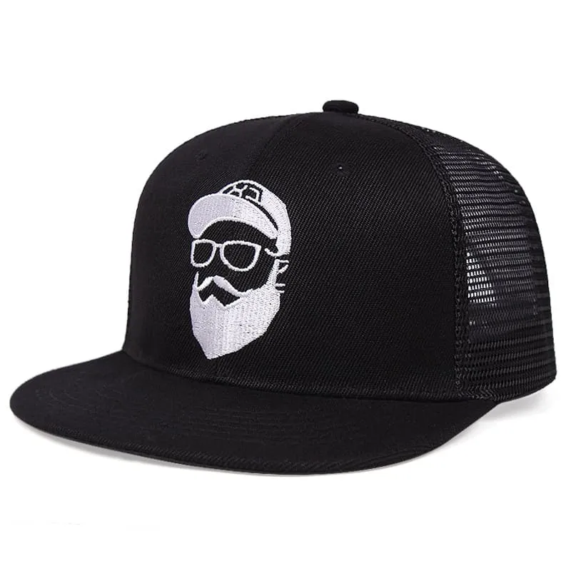 Uncle Beard Snapback Cap