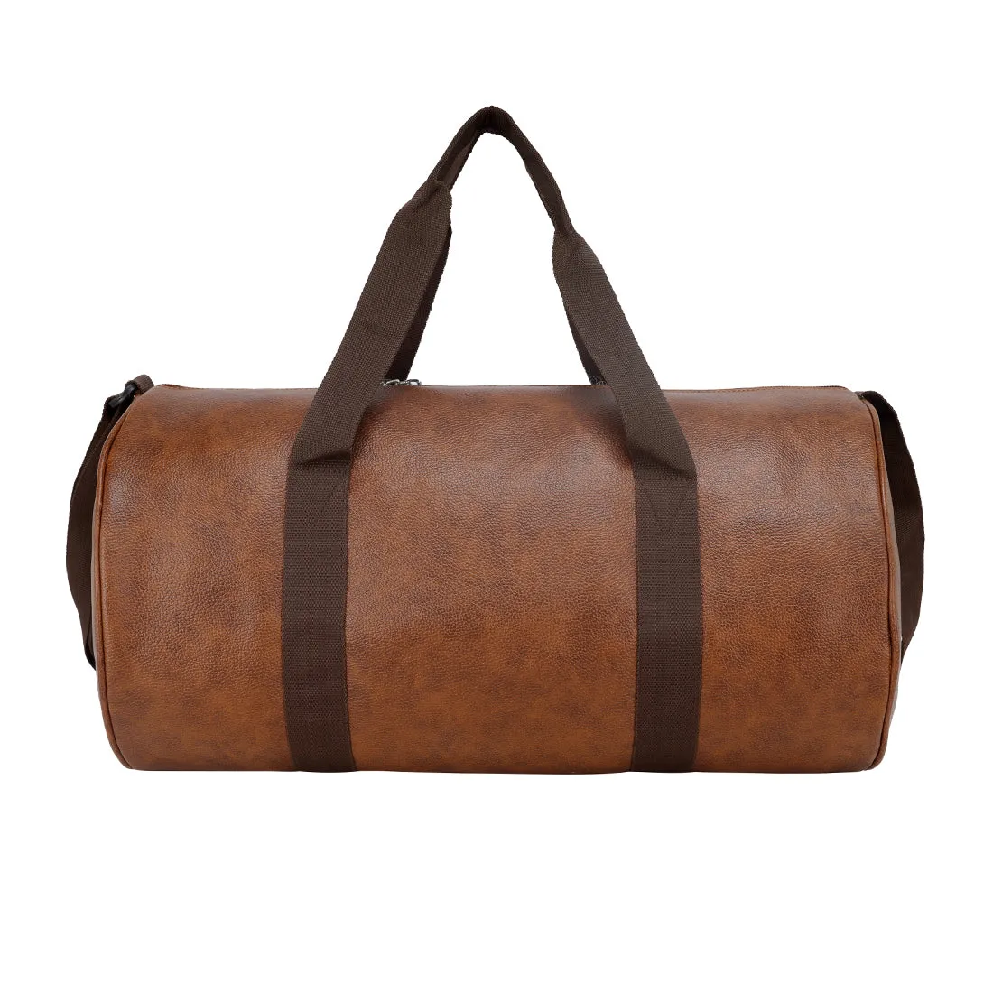 Unisex Classical Leatherette Gym Duffel Bag