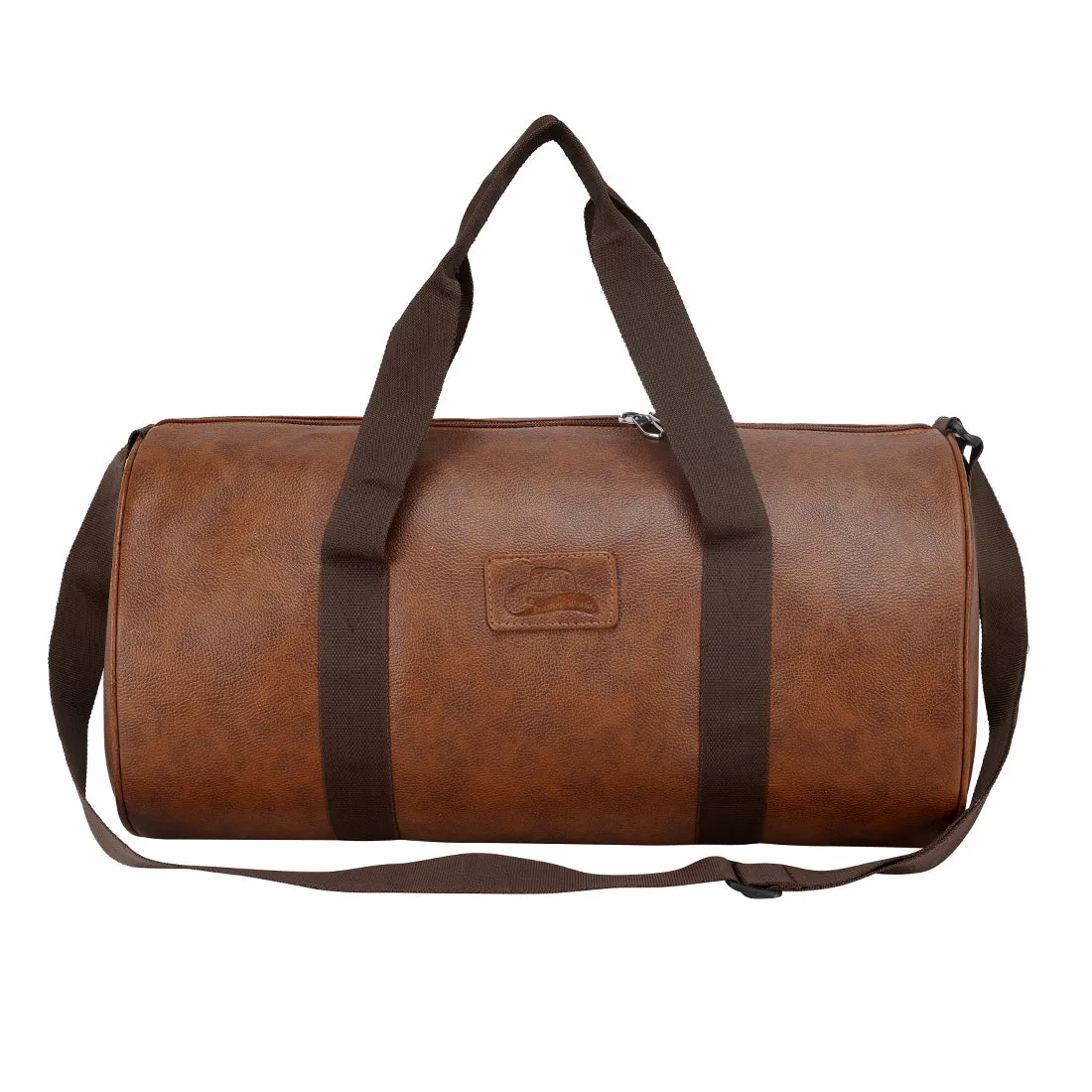 Unisex Classical Leatherette Gym Duffel Bag