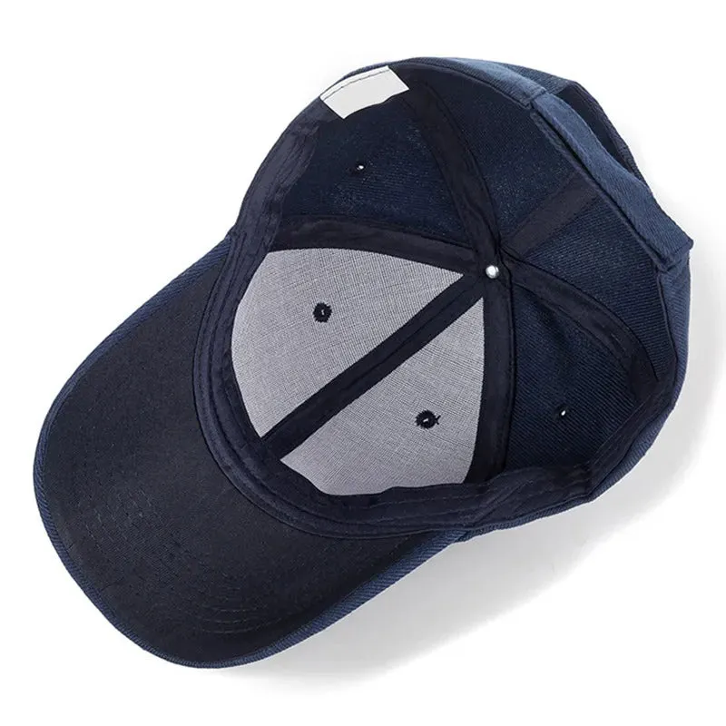 Unisex Solid Color Simple Adjustable Summer Baseball Cap